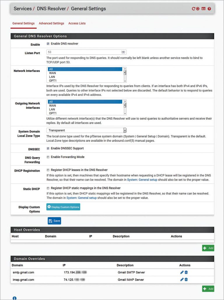 Pfsense firewall rules настройка